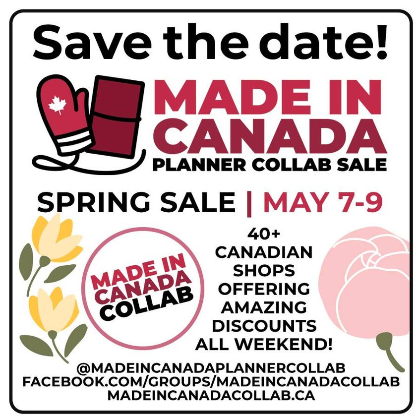 Made in Canada Winter 2020 Planner Sale