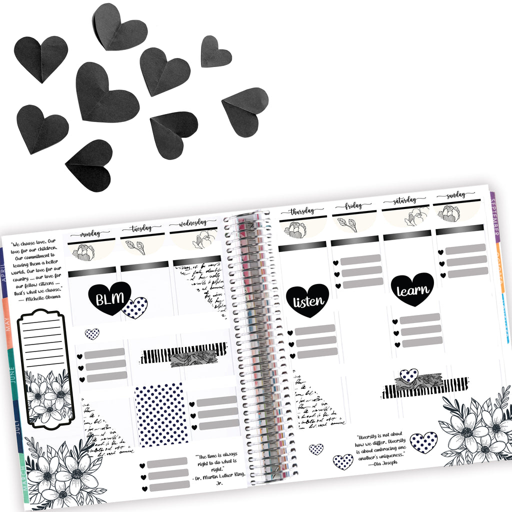 Black Lives Matter Planner Challenge