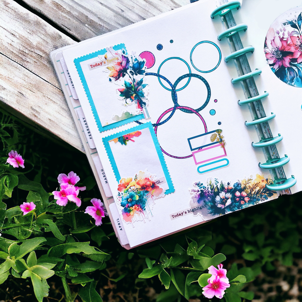 Stickers & Stencils: The Perfection Planner Spread Combination