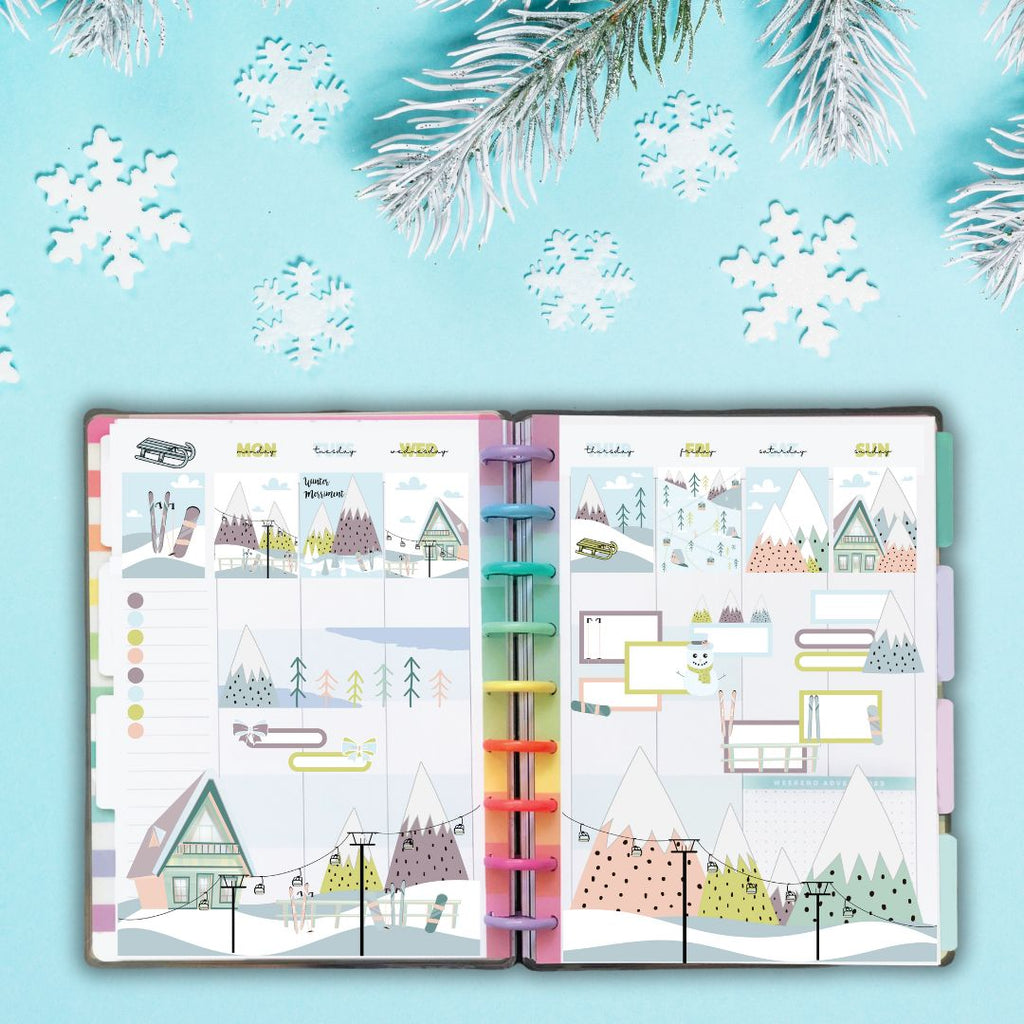 Fall & Winter Planner Stickers