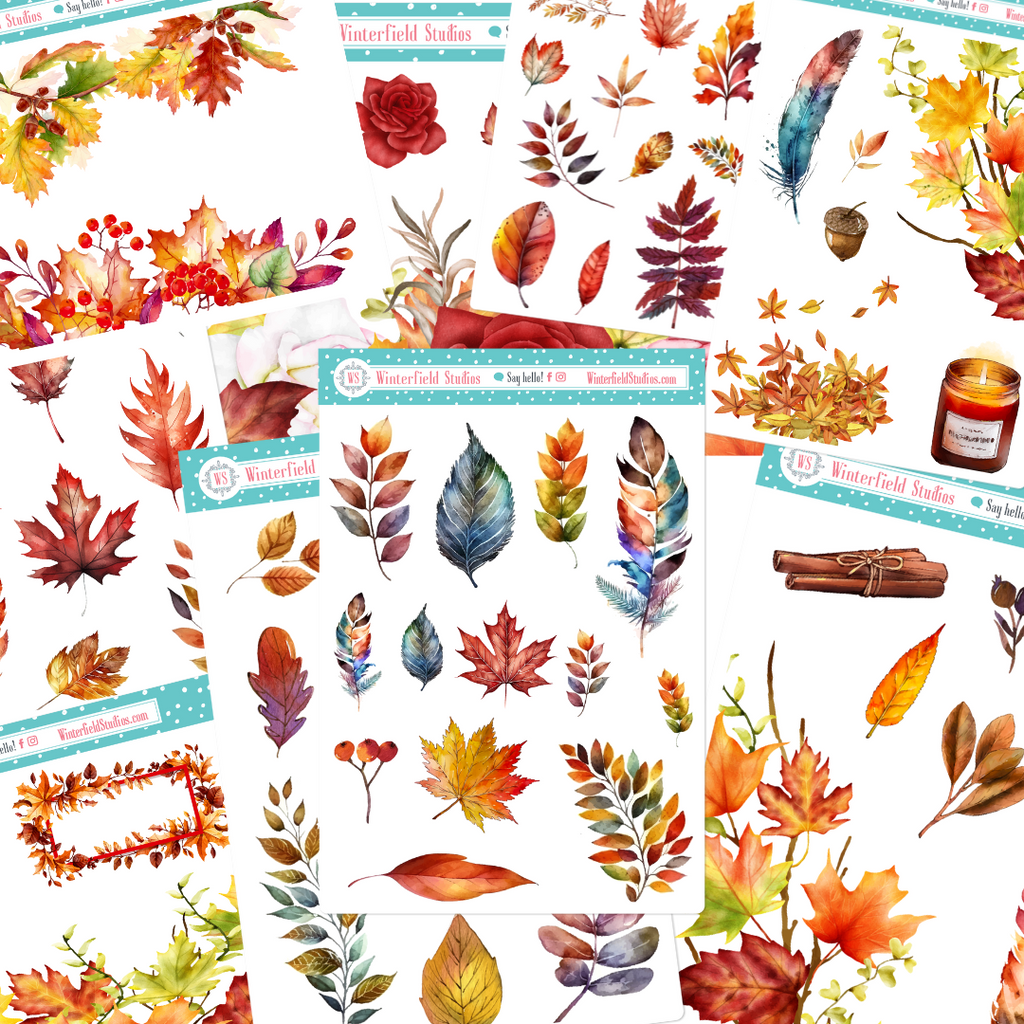 Planner Scene Stickers – Winterfield Studios