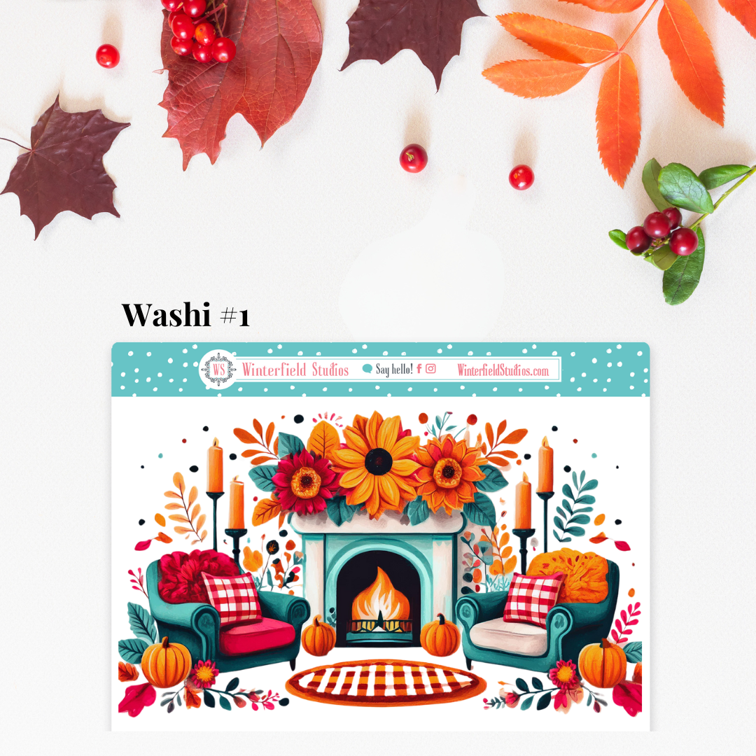 Home Sweet Home Planner Scene Sticker Kit – Winterfield Studios