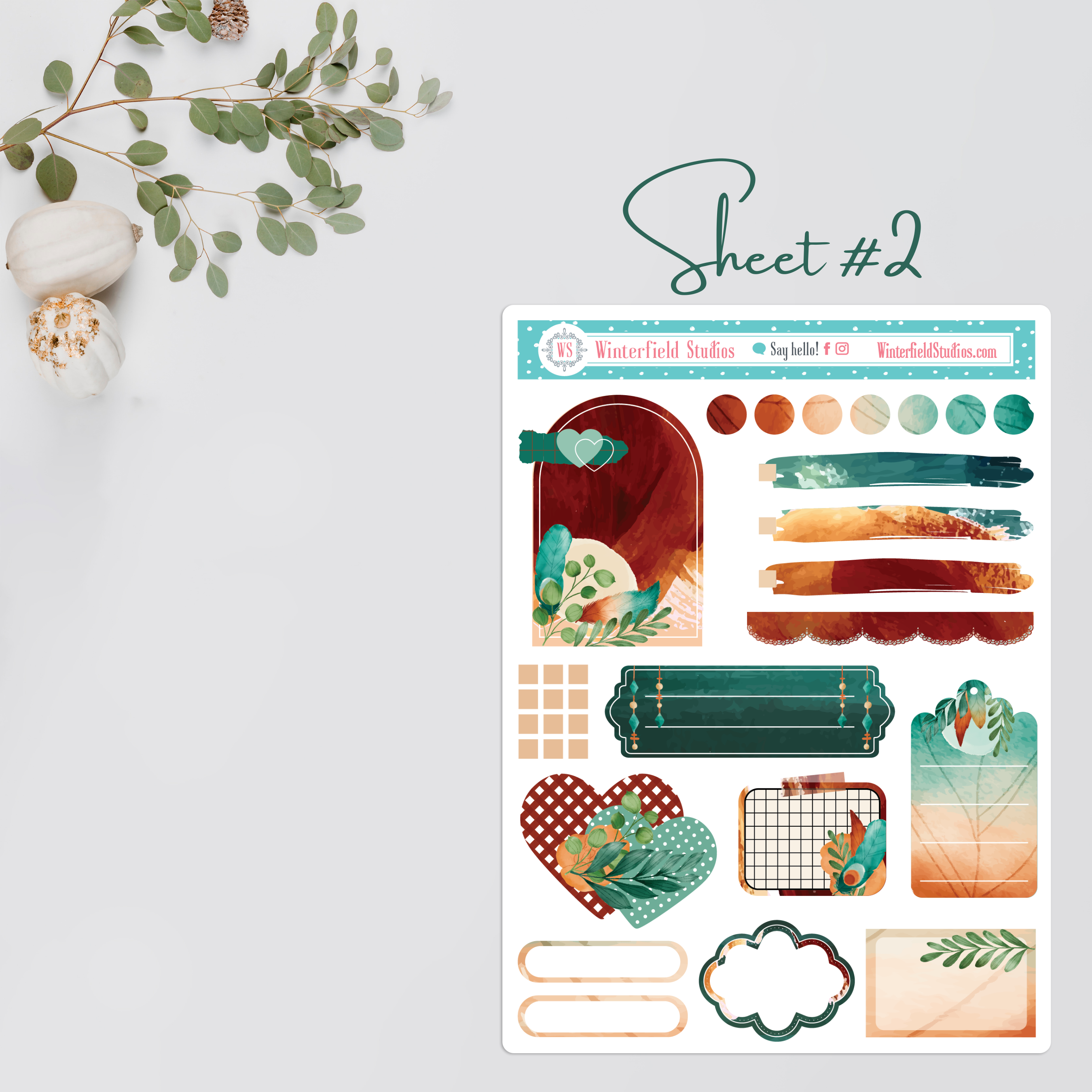 Bullet Journal Art Kit – Harvest Collection AU