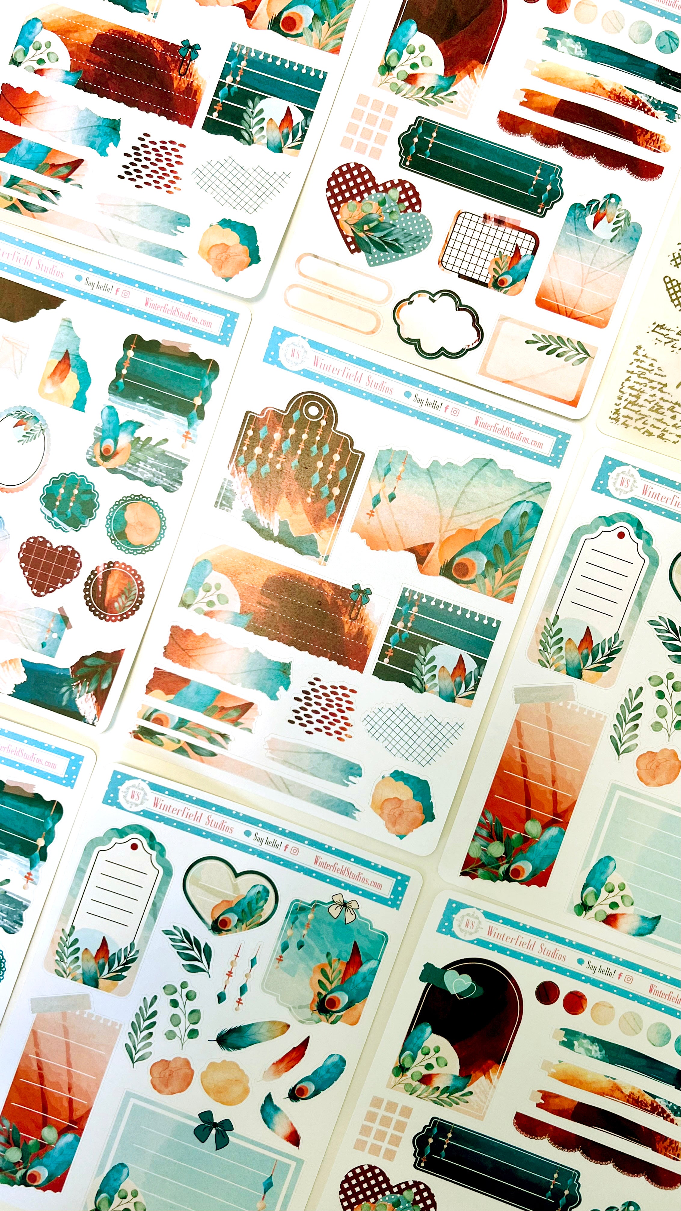 Celestial Dream Bullet Journal Sticker Kit For Journaling