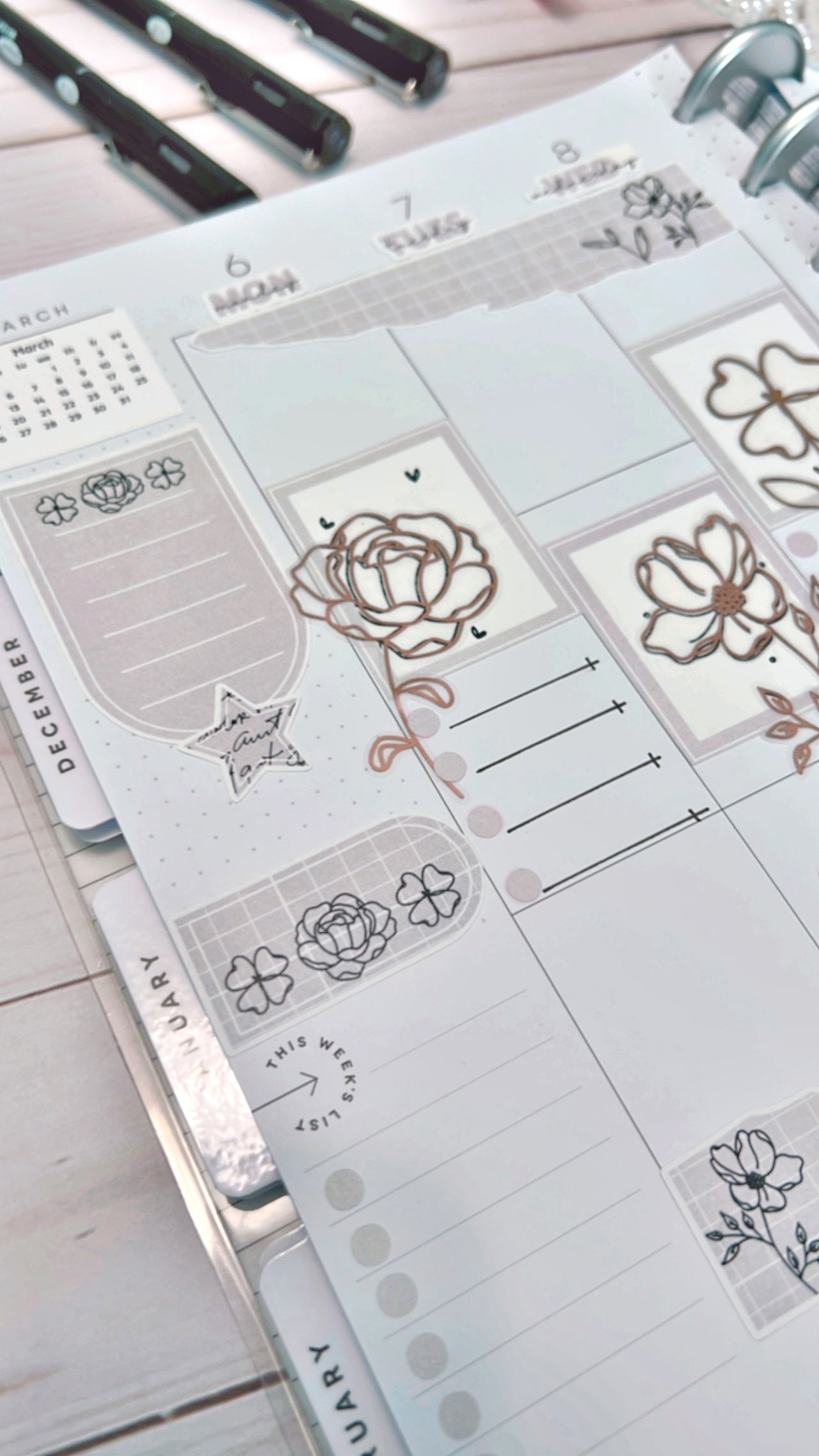 Celestial Dream Bullet Journal Sticker Kit For Journaling