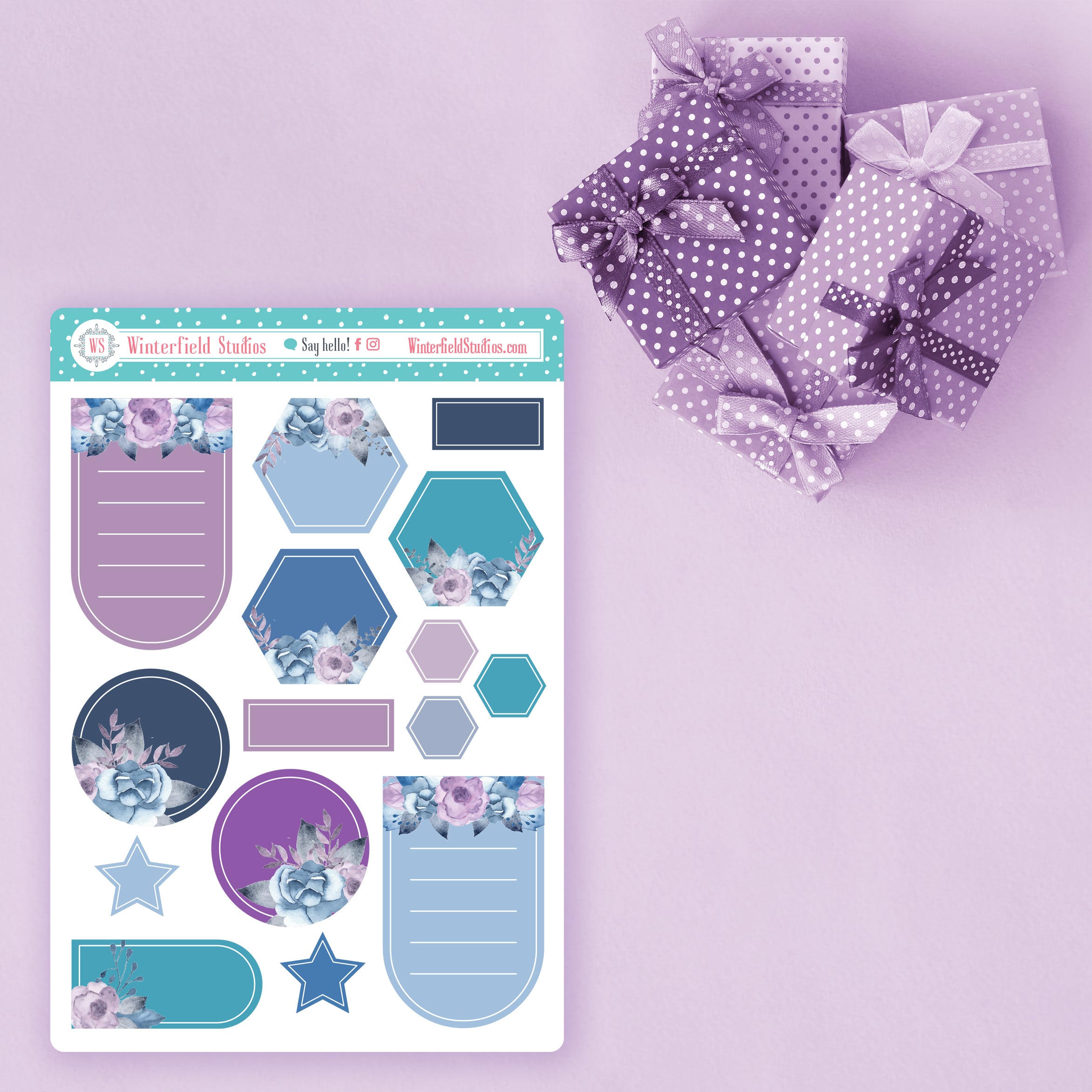 Celestial Dream Bullet Journal Sticker Kit For Journaling – Winterfield  Studios