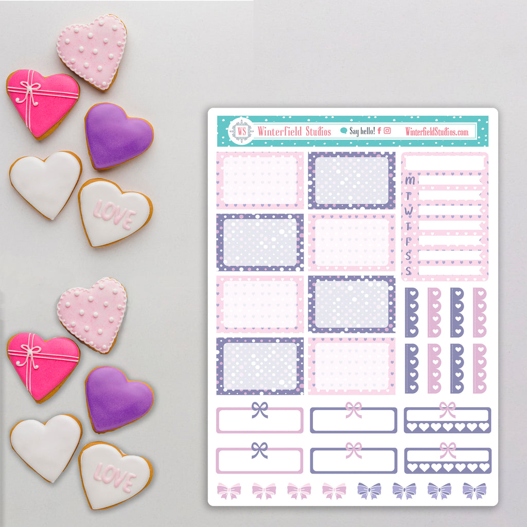 I Gnome You&#39;ll Be My Valentine - Love Stickers - Fits Most Planners