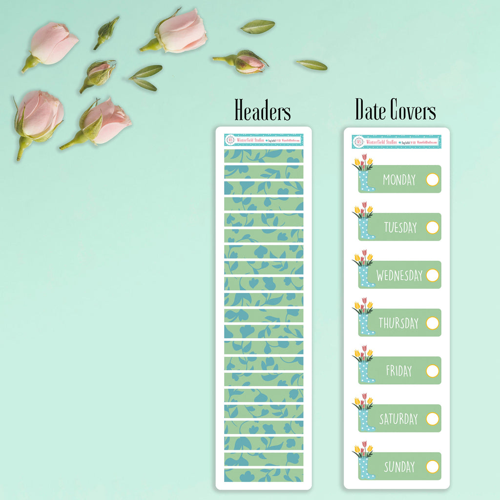 Gardner&#39;s Delight Planner Sticker Kit - Fits Vertical Planners